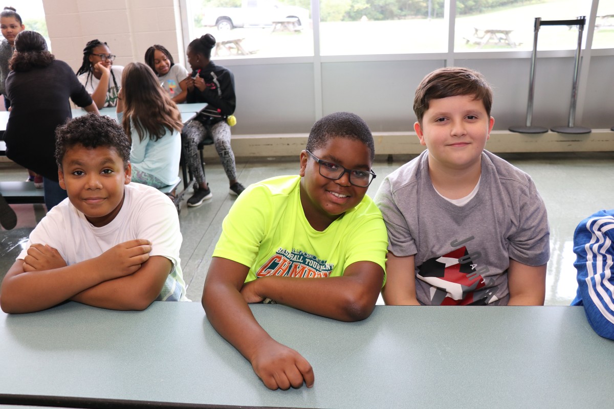 Heritage Middle School 6th Grade Students at Orientation Heritage Middle School NECSD